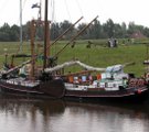 Liegeplatz der La Boheme in Greetsiel