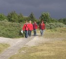 Wandergruppe auf Schiermonnikoog